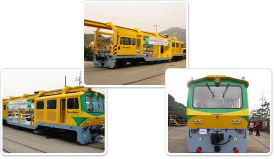 B2S(ballasted to slab) Track Machine